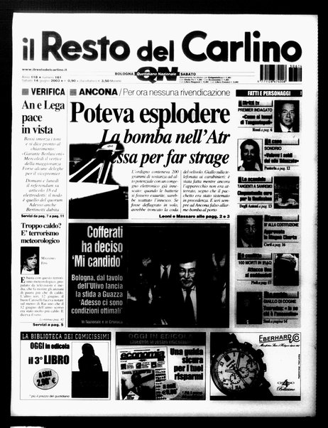 Il Resto del Carlino : giornale dell'Emilia